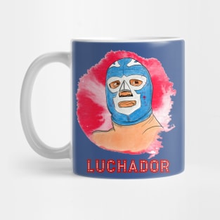 Luchador Cool Mexican Wrestling Design Mug